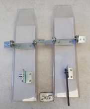  STERN SIMPSONS KOOKY CARNIVAL Redemption Game RAMPS - Lot of 2 (2090)