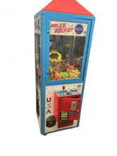 S&B ROUTE 66 CANDY DEPOT & PRIZE ROCKET Claw Crane Arcade Game for sale 