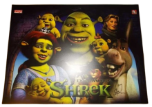 STERN SHREK Pinball Machine Translite - Signed by Gary Stern #830-52A5-00 (1117E) 