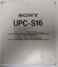 Sony UPC-S16 Old Stock 100 SHEETS + 2 RIBBONS  