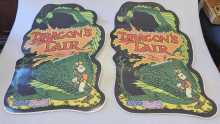ULTRACADE DRAGON'S LAIR 20th ANNIVERSARY Arcade Game 2 PIECE DECAL Set