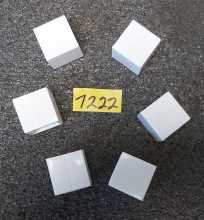 UNIS ATARI PONG TABLE Arcade Game White BALL SHELL #P140-109-000 (7222) 