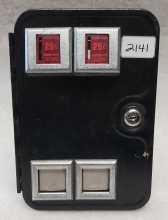 UNIVERSAL Generic Arcade Game COIN DOOR (2141) 