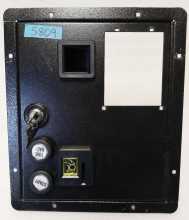 UNIVERSAL Generic Arcade Game COIN DOOR w 2 Keys #5809