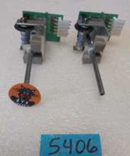 WILLIAMS BAD CATS Pinball TARGET ASSEMBLY Lot of 2 #5406