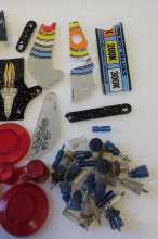 WILLIAMS BRIDE OF PINBOT Pinball Machine MISC PLASTICS Lot #BOP-31 