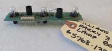 WILLIAMS DIRTY HARRY Pinball Machine 3-LIGHT LAMP Board #5768-13879-00 (4307)