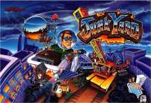 WILLIAMS JUNK YARD Pinball Machine Translite #31-1357-50052 (1115W)