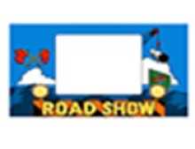 WILLIAMS RED & TED'S ROAD SHOW Pinball Machine COIN DOOR Decal (2554)
