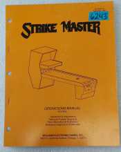 WILLIAMS STRIKE MASTER Shuffle Bowling Alley OPERATIONS MANUAL #6243