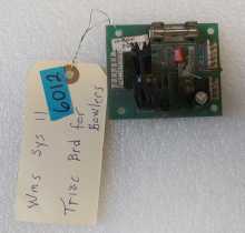 WILLIAMS SYSTEM 11 Bowler TRIAC Board #6012 