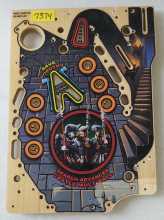 WOZ Wizard of Oz Pinball Machine MINI CASTLE PLAYFIELD PRODUCTION REJECT #05-4001-02 (7374)  