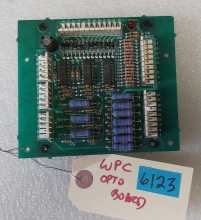 WPC Pinball OPTO Board #6123 