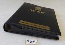 WURLITZER Genuine Parts One More Time CD-100 Song Book #9894 