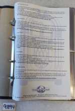 WURLITZER Genuine Parts One More Time CD-100 Song Book #9894