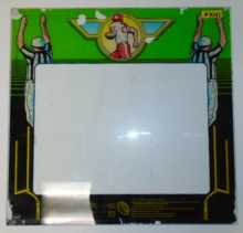 10 YARD FIGHT Arcade Machine Game Monitor Bezel Artwork Graphic GLASS for sale #X41  