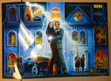 ADDAMS FAMILY Pinball Machine Game Translite Backbox Artwork for sale - #31-1357-20017 