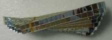 ANTIQUE APPARATUS for ROCK-OLA Jukebox MIRROR STRIP - 18-1/2" LONG per PIECE #05-205 - LOT of 2 strips