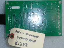 MIDWAY ARCTIC THUNDER Arcade Game SOUND AMP Board #1319 