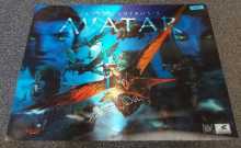 AVATAR Limited Edition 3D Pinball Machine Game Translite Backbox Artwork signed by Stern & Borg #5469