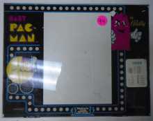 BABY PAC-MAN Pinball Machine Game Glass Backbox Artwork Graphic #94 by BALLY for sale