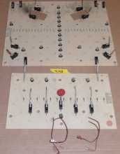 BALLY CAPTAIN FANTASTIC HOME VERSION Pinball Machine Game PCB Printed Circuit LIGHT & SWITCH Boards #4198 for sale 