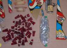 BALLY NITRO GROUNDSHAKER Pinball Machine MISC. PARTS Lot #3955 