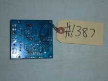 BENCHMARK Redemption Machine Game PCB Printed Circuit POWER DISTRIBUTION Board #1387 for sale 