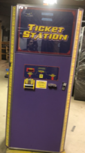 BENCHMARK STAND ALONE TICKET STATION Redemption Ticket Eater Machine