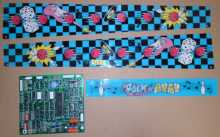 BROMLEY ROCK'N BOWL Arcade Machine Game PCB Printed Circuit Board & Plastics #4291 for sale 