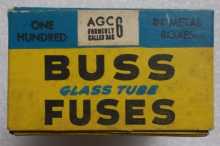 BUSSMAN FUSETRON MDL AGC6 FUSES - BOX of 100 