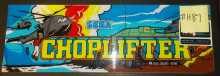 CHOPLIFTER Arcade Machine Game Overhead Header for sale #H87 by SEGA  