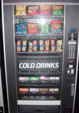 CRANE 474 Refreshment Center 2 COMBO Vending Machine for sale