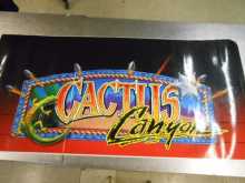 CACTUS CANYON Pinball Machine Game Cabinet Art Decal