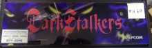 DARK STALKERS: THE NIGHT WARRIORS Arcade Machine Game Overhead Header Marquee #H69 for sale by CAPCOM  