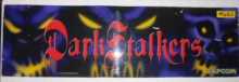 DARKSTALKERS Arcade Machine Game Overhead Header #G82 for sale by CAPCOM  