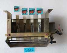 DATA EAST HOOK Pinball Machine Game 4 BANK DROP TARGET #5512 for sale  