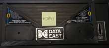DATA EAST BATMAN Pinball Machine Plastic APRON w SHOOTER STRENGTH GUIDE #DE41 