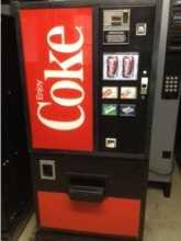 DIXIE NARCO DN 168-99-5, DN 168 Can SODA Cold Drink Vending Machine for sale 