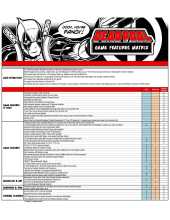 STERN DEADPOOL PREMIUM Pinball Game Machine matrix