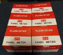 FlashStar Panel Voltage V Meter SD-670 60x70mm DC 50V DC50V Class 2.0 SD - LOT OF 6  