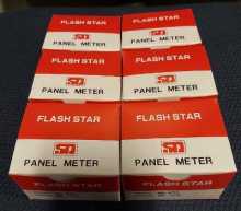 Flash Star Panel Voltage V Meter SD-670 60x70mm DC 50V DC50V Class 2.0 SD - LOT OF 6  