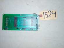 GOIN ROLLIN  SMOKIN TOKEN, ETC. Arcade Machine Game PCB Printed Circuit DISPLAY Board #1524 for sale 