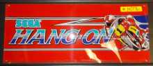 HANG-ON Arcade Machine Game Overhead Marquee Header for sale #HO76 by SEGA 