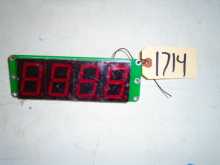 HOLLYWOOD REELS Ticket Redemption Arcade Machine Game PCB Printed Circuit DISPLAY Board #1714 