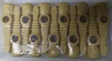 IMPERIAL FOOSBALL Arcade Game BEIGE REPLACEMENT MEN 