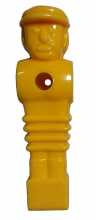 IMPERIAL FOOSBALL Arcade Game YELLOW REPLACEMENT MEN - Set of 11