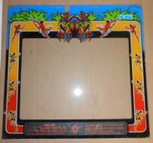 JUNGLE KING Arcade Machine Game GLASS Marquee Bezel Artwork Graphic #1212 for sale  