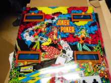 JOKER POKER Pinball Machine Game Backglass Backbox Artwork