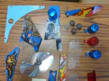 Lethal Weapon 3 Pinball Machine Game Lot of Misc. Plastics for sale #LW2 